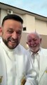 Padre de Umuarama viraliza com ministro da Eucaristia sósia de Lula