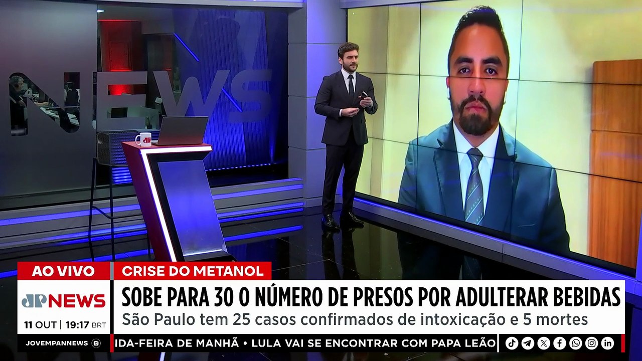 Governo de SP faz 30 prisões por venda de bebidas adulteradas; Eduardo Maurício comenta