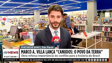 Marco Antonio Villa lança livro “Canudos: O povo da terra”