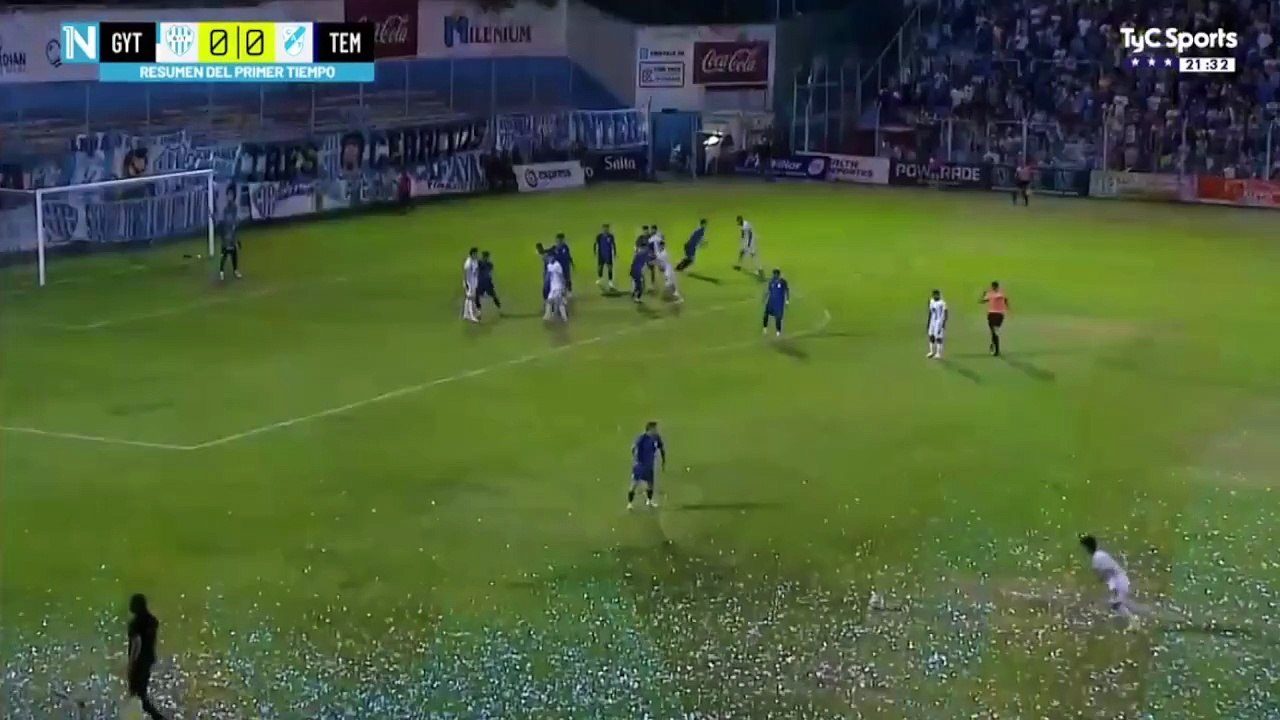 Gimnasia y Tiro vs. Temperley: el resumen del primer tiempo