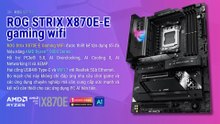 🔥Future-Proof AM5!  ROG STRIX X870E-E WIFI