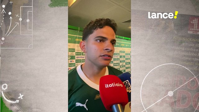 Bruno Rodrigues fala sobre primeiro gol pelo Palmeiras e comenta como foi o sentimento da segunda lesão grave em sequência