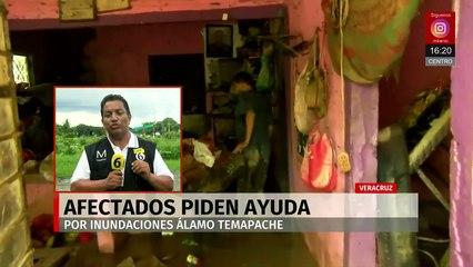 En Álamo Temapache, suman 8 muertos y miles de familias abandonadas por el desborde del río Pantepec