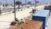GTA 5 Skeleton Blast Train For His Girl Friends