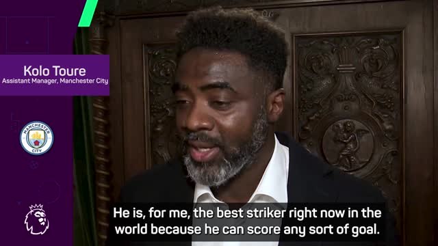 Haaland 'the best striker in the world' - Kolo Toure