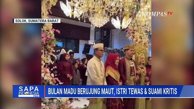 Glamping Bulan Madu Berujung Maut, Pasutri di Solok Diduga Keracunan Gas Pemanas Air | SAPA PAGI