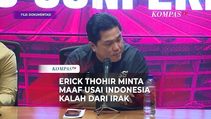 Erick Thohir Minta Maaf, Timnas Indonesia Gagal ke Piala Dunia 2026