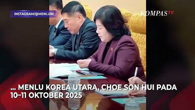 Menlu Sugiono ke Korut, Bersama Kim Jong Un Lihat Parade Militer di HUT ke-80 Partai Pekerja Korea
