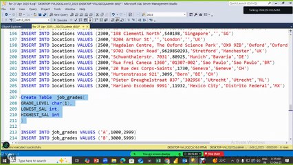 27 Live SQL Practice Session 12 Oct 2025