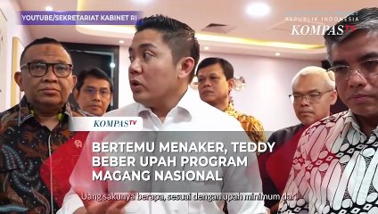 Seskab Teddy Beber Gaji Program Magang Nasional usai Bertemu Menaker Yassierli