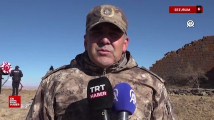 Erzurum polisi atalarının izinde tabyalarda nöbette