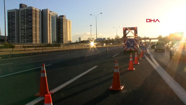 Tour De France bisiklet yarışı nedeniyle FSM Köprüsü Anadolu geçişi trafiğe kapatıldı