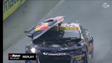 V8 Supercars 2025 1000km Bathurst Evans Big Hit Allen Brown Contact and Crash