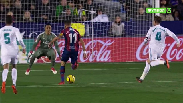 3/2/2018 Levante U.D.- Real Madrid (2-2) Liga