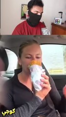 عادة الاجانب في الاكله عندما يحصلون عليها يسكتون