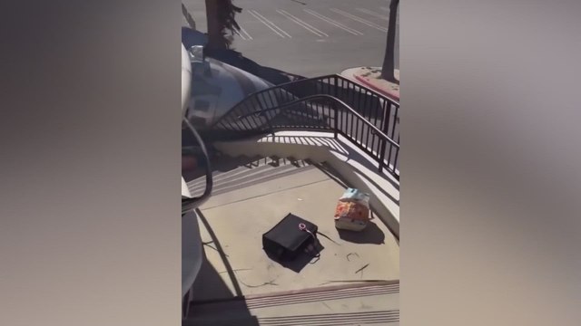 Chaos in California: Helicopter crashes just meters from sunbathers on Huntington Beach