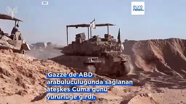 ABD askerleri, Gazze'de ateşkesin uygulanmasını denetlemek üzere İsrail'e konuşlanmaya başladı