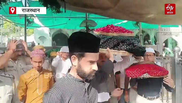 अजमेर दरगाह पहुंचे बीजेपी नेता सैयद शाहनवाज हुसैन, बिहार चुनाव में कामयाबी की मांगी दुआ