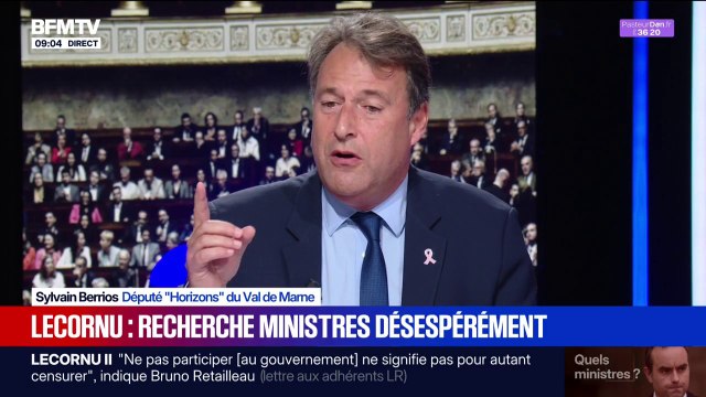 Le président de la République, par ses arbitrages a créé une situation qu'on subit tous depuis un an , estime Sylvain Berrios, député Horizons