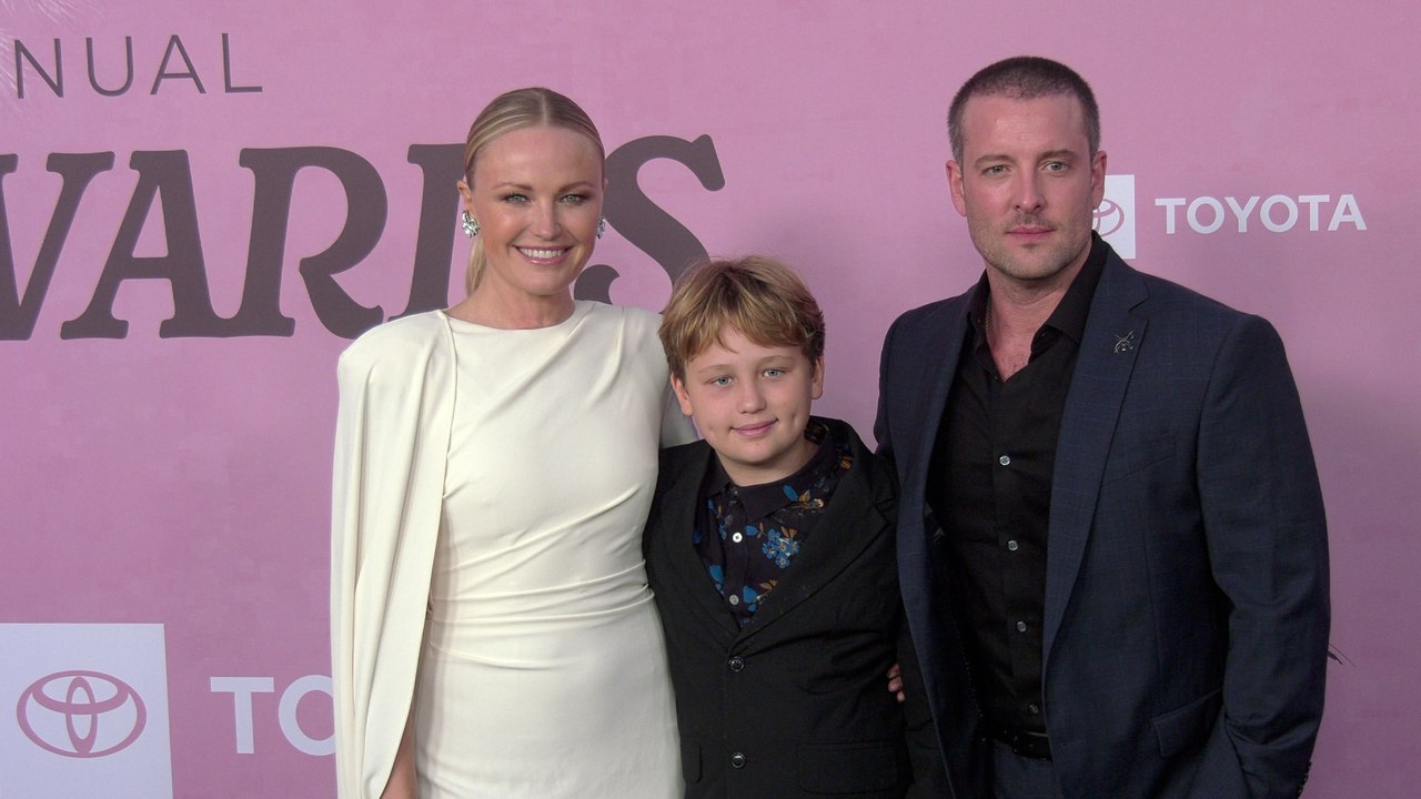 Malin Akerman and Jack Donnelly 2025 EMA Awards Gala Green Carpet Arrivals