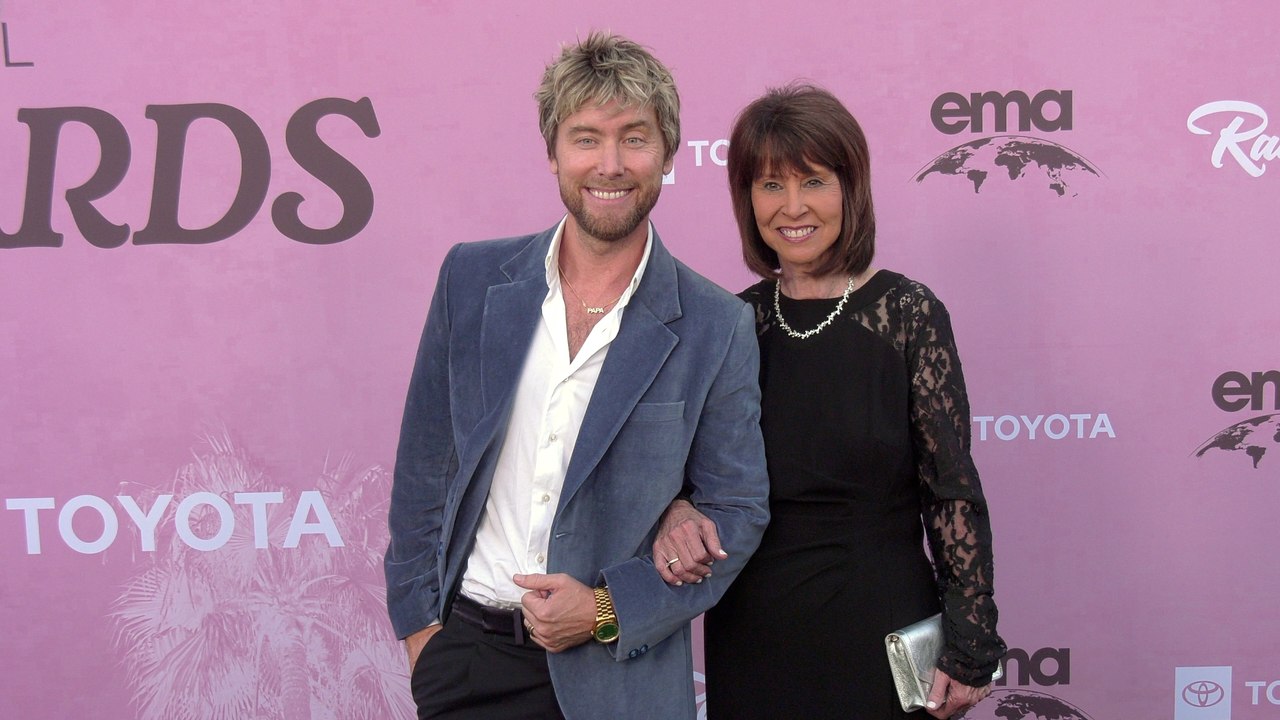 Lance Bass and Diane Bass 2025 EMA Awards Gala Green Carpet Arrivals