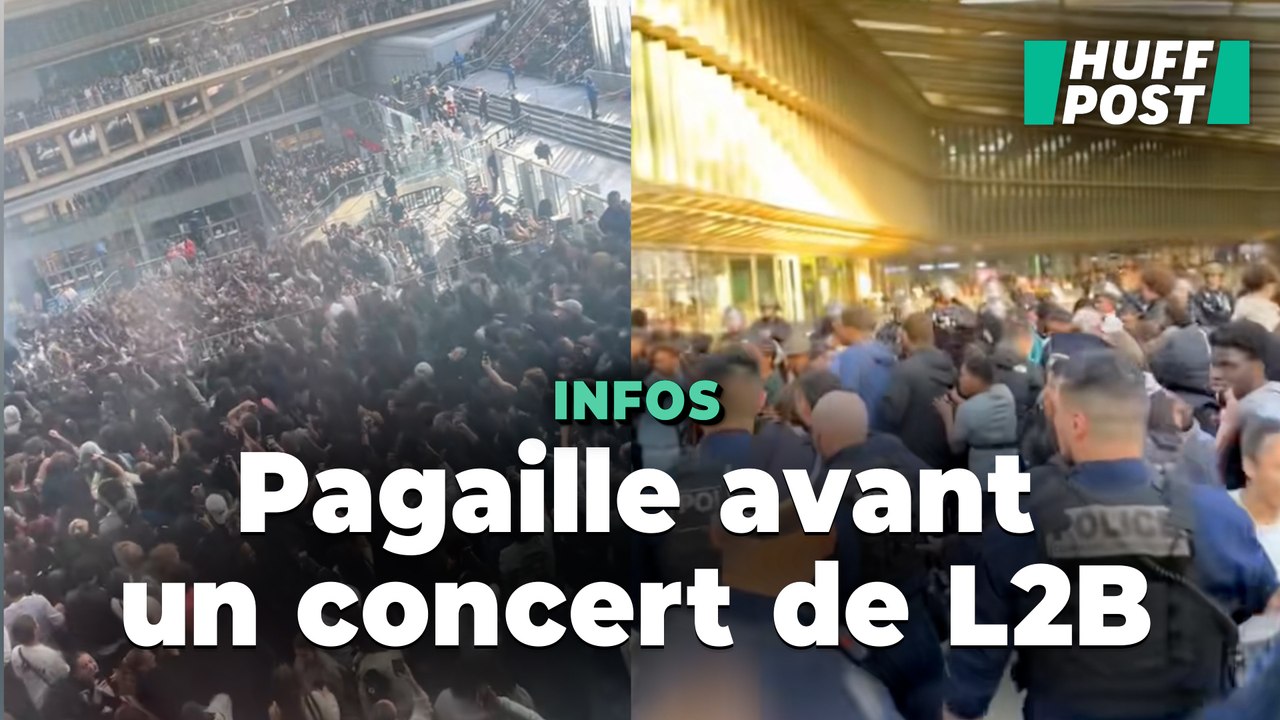 À Paris, aux Halles, des débordements après un concert de rap gratuit de L2B annulé