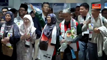 Sembilan aktivis FFC selamat tiba di KLIA