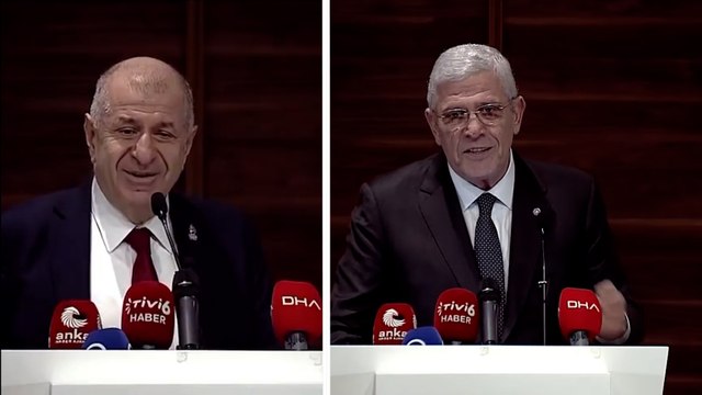 Ümit Özdağ ve Müsavat Dervişoğlu'ndan milliyetçi ittifaka yeşil ışık