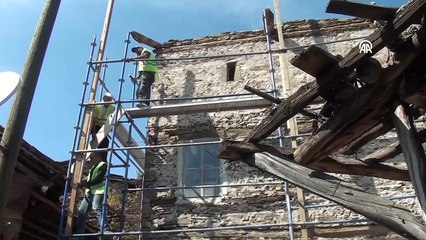 İzmir'in "hayalet köyü" Lübbey'deki tarihi cami restore ediliyor