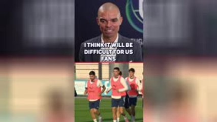Ronaldo's retirement will be a difficult day for football - Pepe