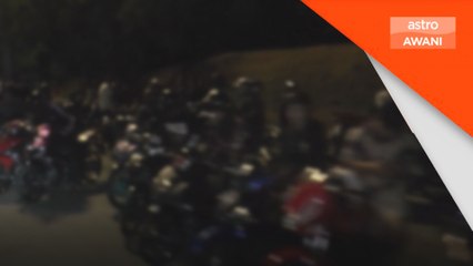 Polis gempur ‘port’ mat rempit di NKVE, tujuh ditahan