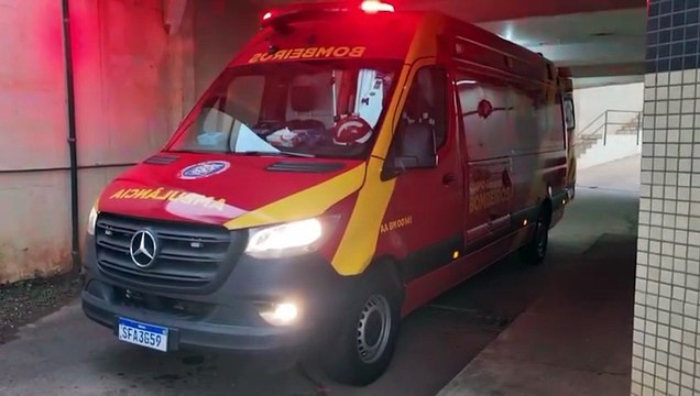 Jovem fica ferido após queda de moto no Bairro Universitário em Cascavel