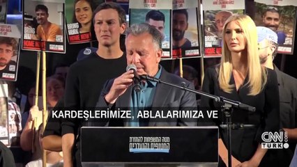 Netanyahu'ya ıslıklı protesto, Türkiye'ye teşekkür!