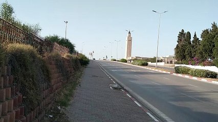 La Mosquée The Mâlik ibn Anas, au Sommet de la Colline de l'Odéon à Carthage, La Tunisie