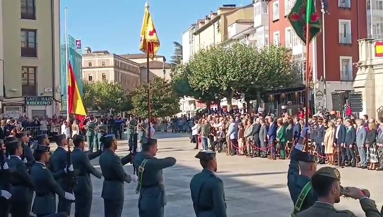 La Guardia Civil de Burgos celebra la festividad de la Virgen del Pilar