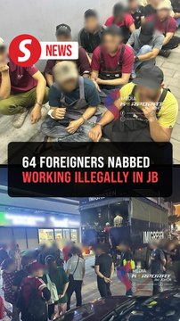 Immigration nabs over 60 foreigners working illegally at JB eateries
