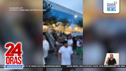 Magnitude 5.1 na lindol sa Zambales, abot sa Metro Manila | 24 Oras Weekend