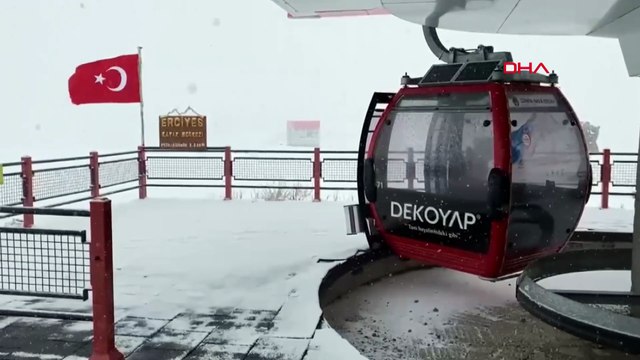 Kayak sezonu yaklaştı: Uludağ, Erciyes ve Yıldız Dağı bembeyaz