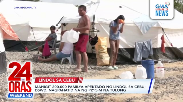 Online Exclusive: Mahigit 200,000 pamilya apektado ng lindol sa Cebu ;DSWD, nagpahatid na ng P215-M na tulong | 24 Oras Weekend