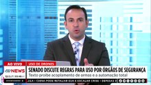 Senado debate regras para uso de drones por forças de segurança