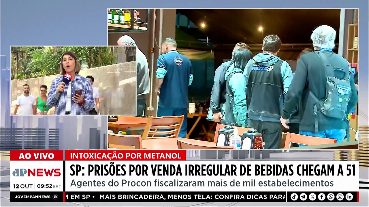 Prisões por venda irregular de bebidas chegam a 51 em São Paulo