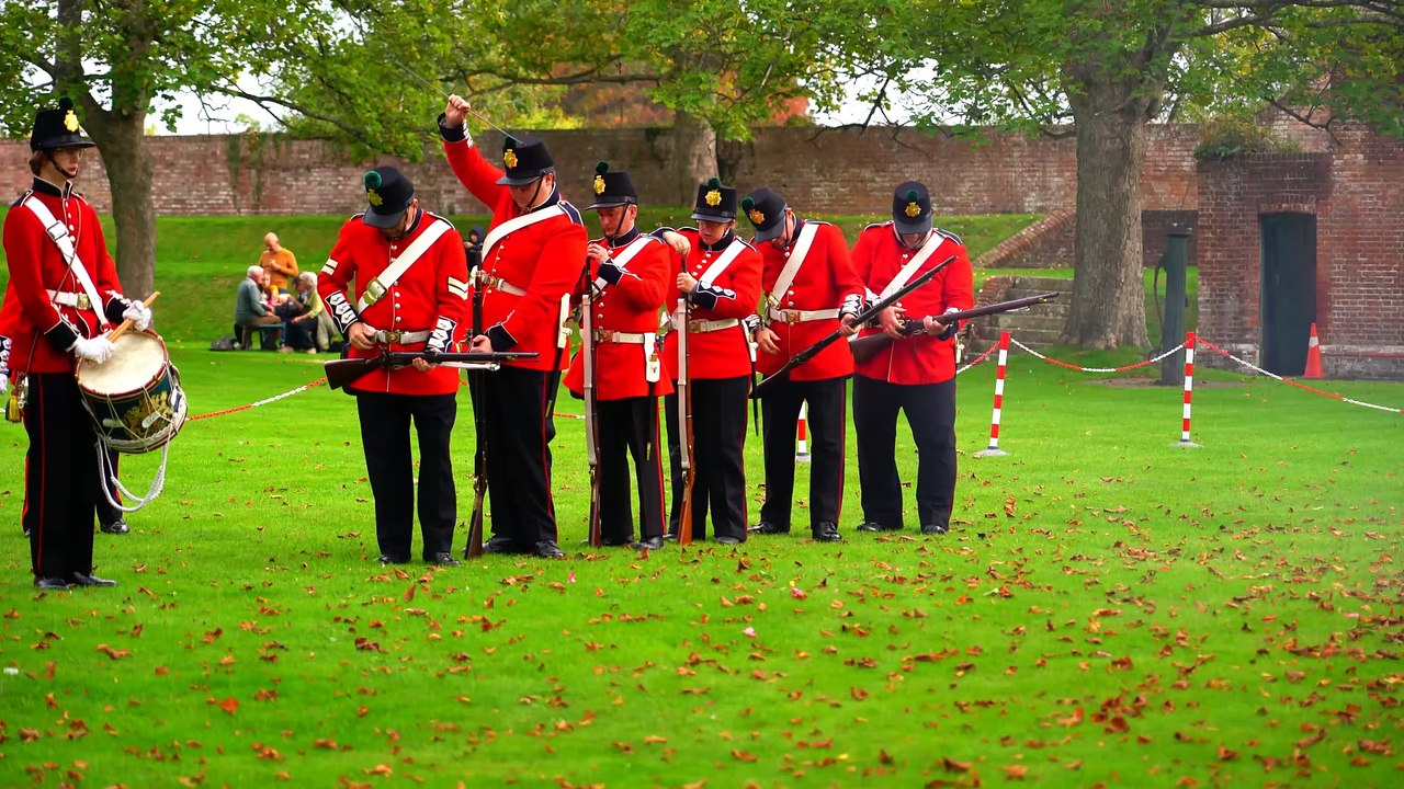 Fort Brockhurst Heritage Open Day - video by Alec Chapman