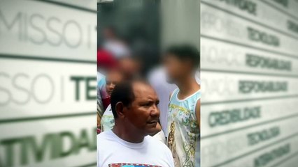 HOMENS CORTAM A CORDA