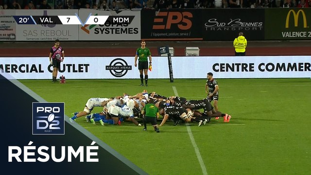 PRO D2 Saison 2025-2026 J06 - Résumé Valence Romans - Stade Montois Rugby