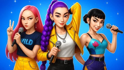 Kpop Demon Hunters 👑⚡ Le défi ultime de relooking d'idole