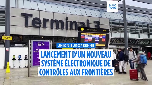 L’Union européenne déploie un nouveau système électronique de contrôle aux frontières