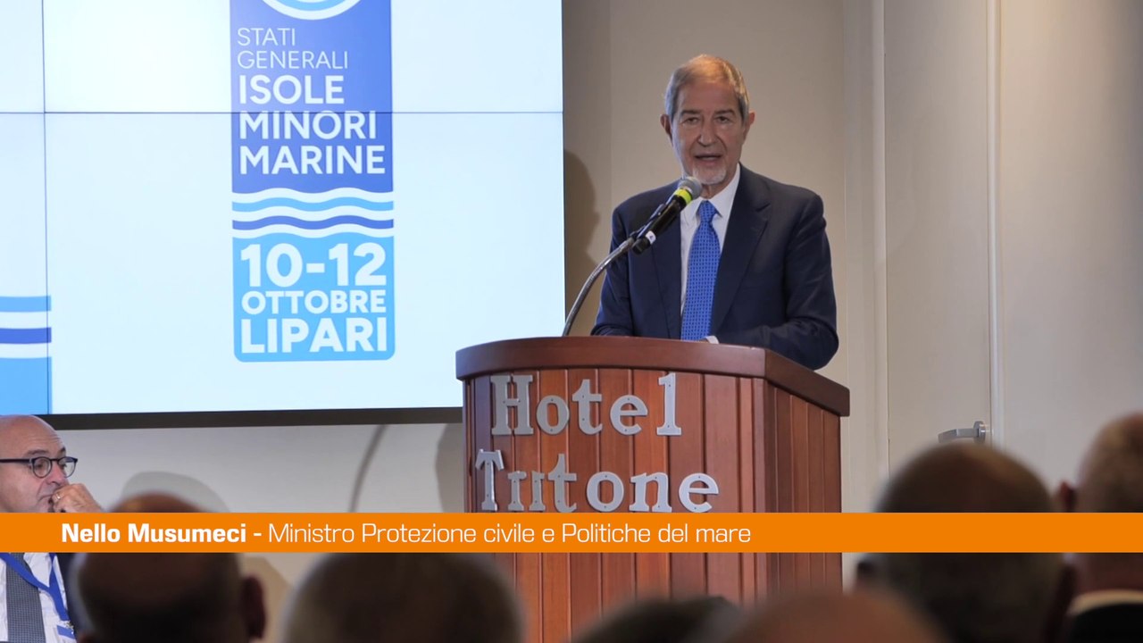 Stati generali delle Isole minori, Musumeci "Appuntamento al 2027"