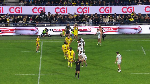 TOP 14 - Essai de Alex NEWSOME (ASM) - ASM Clermont - RC Toulon