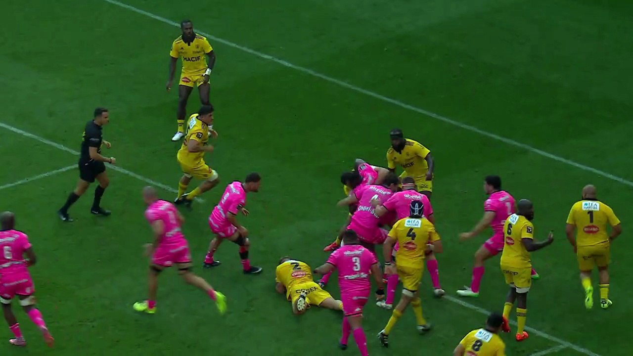 TOP 14 - Essai de Giorgi MELIKIDZE (SFP) - Stade Français Paris - Stade Rochelais