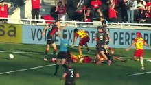TOP 14 - Essai de Joaquin OVIEDO (USAP) - LOU Rugby - USA Perpignan